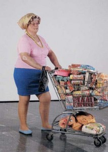 Opera di Duane Hanson Supermarket shopper